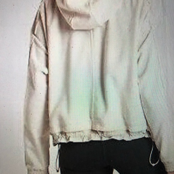 NWT Athleta Zion Microfleece Half Zip Jacket - Pearl White - Women’s Size M - Picture 4 of 13